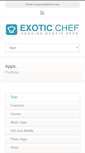Mobile Screenshot of exotic-chef.com